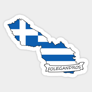 Folegandros Sticker